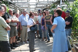 встреча немецких фермеров со специалистами агрономической службы хозяйства
