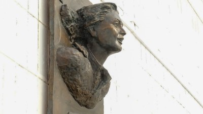 Открытие мемориальной доски Герою Советского Союза Екатерине Дёминой
