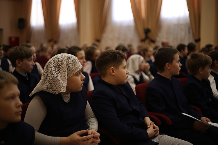 Урок мужества ко Дню защитника Отечества прошел в нижегородской Православной гимназии имени Александра Невского