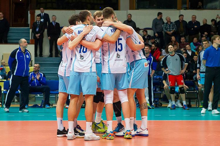 Волейболисты «Динамо» одержали победу в Лиге Чемпионов над французским «Шомоном»