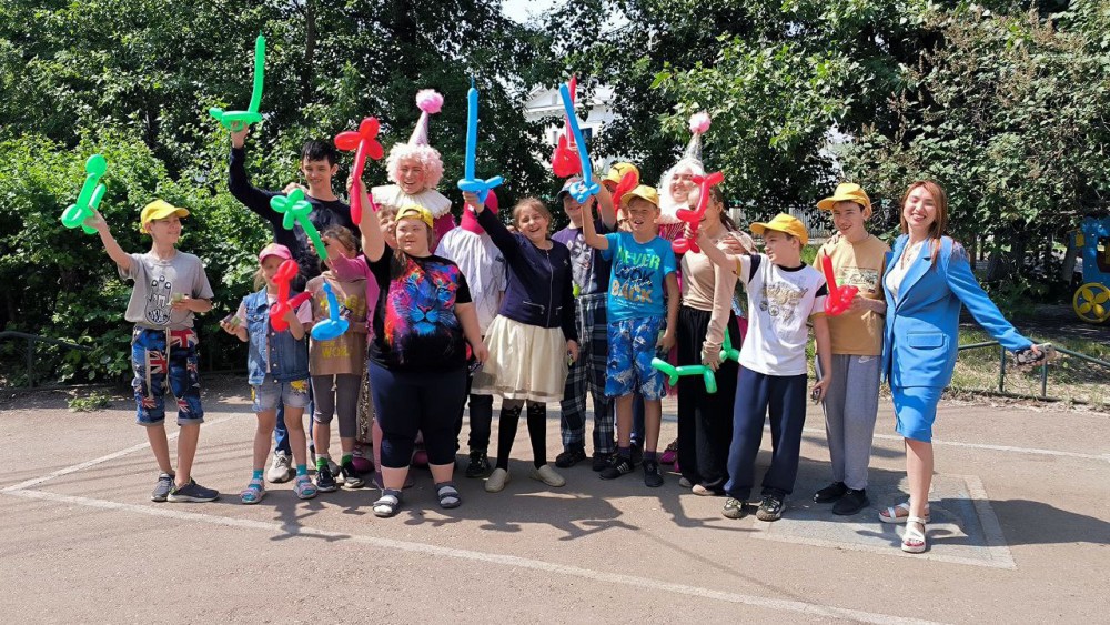 Традиционное летнее мероприятие ко Дню защиты детей для ребят из «Школы-интерната №95»