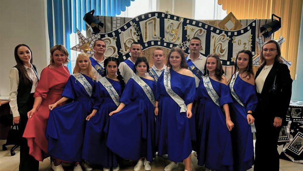 Выпускной в подшефном «Союзу Маринс Групп» центре «Тёплый дом» в Новосибирске