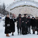 Альберт Саркисян и другие руководители Маринс Групп отправились в Вознесенскую Давидову пустынь