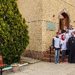 Добровольческий отряд кинокомпании «Союз Маринс Групп» помог в подготовке храма в селе Орлиное к пасхальным праздникам