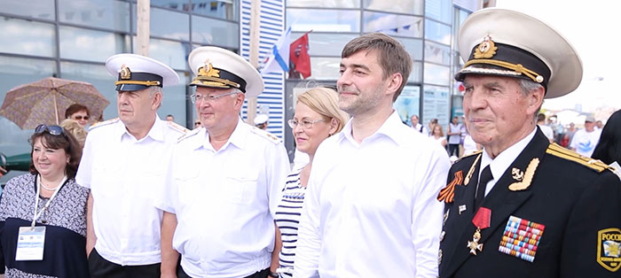 Кинокомпания «Союз Маринс Групп» на Дне Военно-морского флота