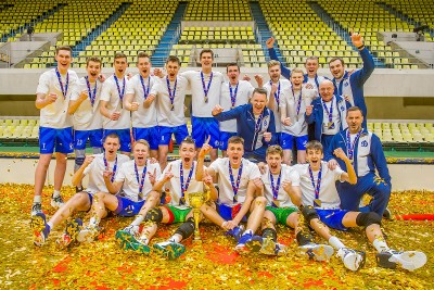 «Динамо-Олимп» (Москва) - чемпионы Молодежной лиги России по волейболу