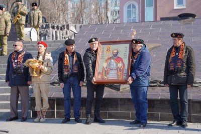 Автопробег «Дорога к Победе» достиг Забайкальского края