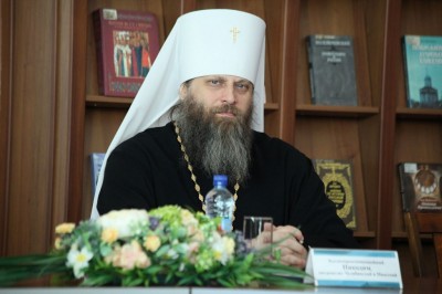 Кинокомпания «Союз Маринс Групп» поздравила Митрополита Новосибирского и Бердского Никодима со Светлой Пасхой