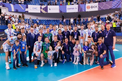 «Союз Маринс Групп» поздравляет мужской волейбольный клуб «Динамо» (Москва) с успешным завершением сезона