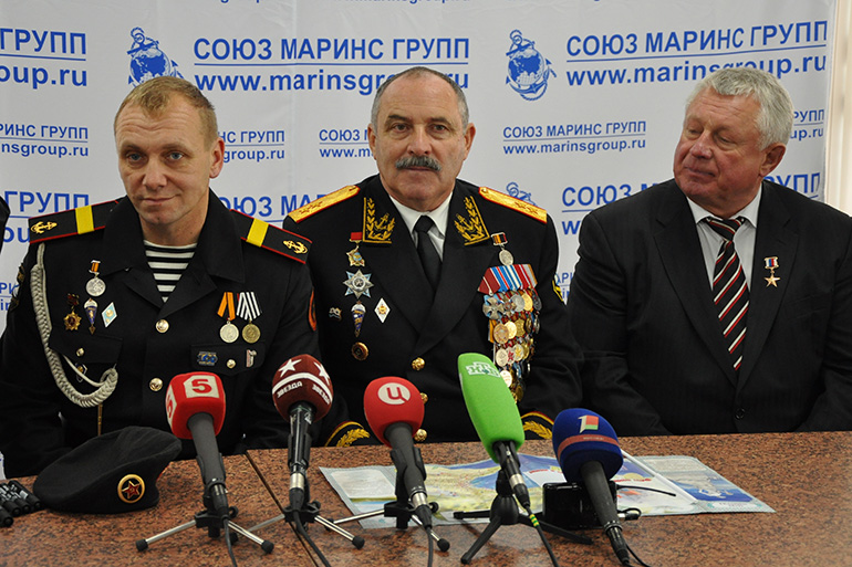 «Союз Маринс Групп» встречает участников международного проекта «Морское братство нерушимо!»
